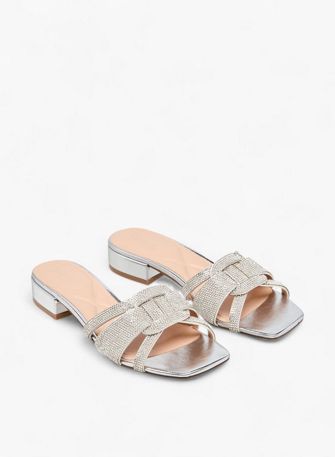 سيليست صنادل بكعب عريض تشكيلة رمضان للسيدات - Image 2